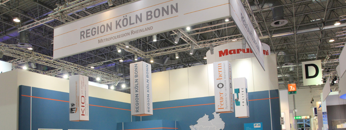 Gemeinschaftsstände der Region Köln/Bonn – Angebot zur Beteiligung von Unternehmen und Institutionen