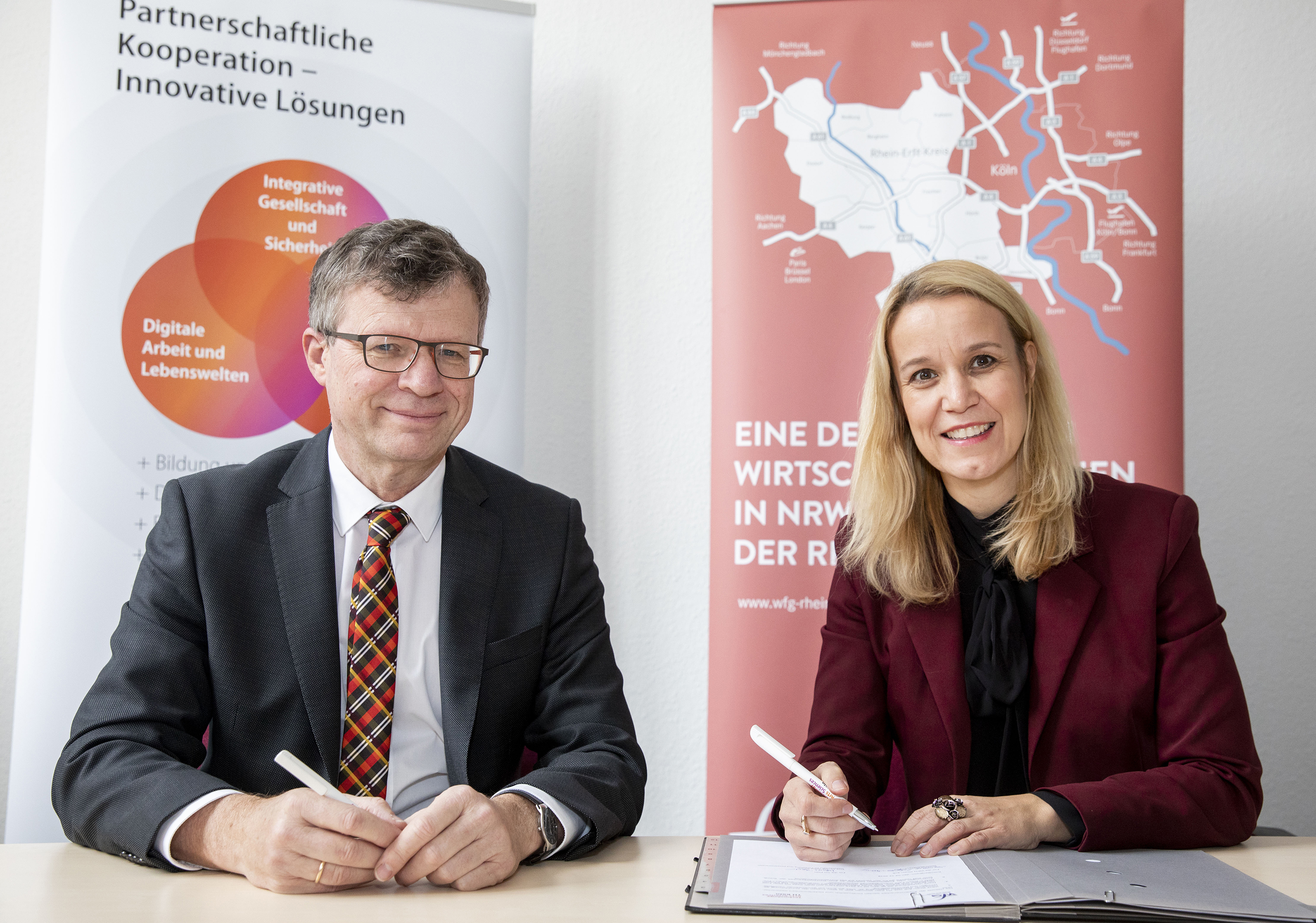 TH Köln und Wirtschaftsförderung Rhein-Erft unterzeichnen Kooperationsvereinbarung