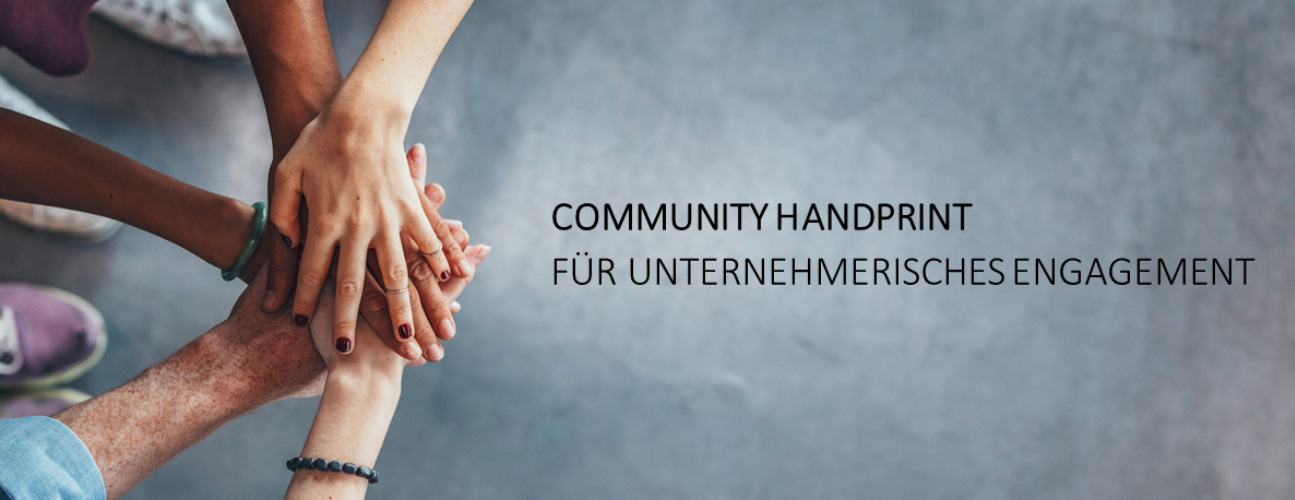 COMMUNITY HANDPRINT DER BERTELSMANN STIFTUNG