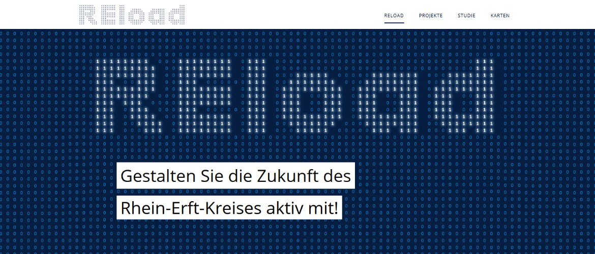 Website der Zukunftsstudie REload geht online 