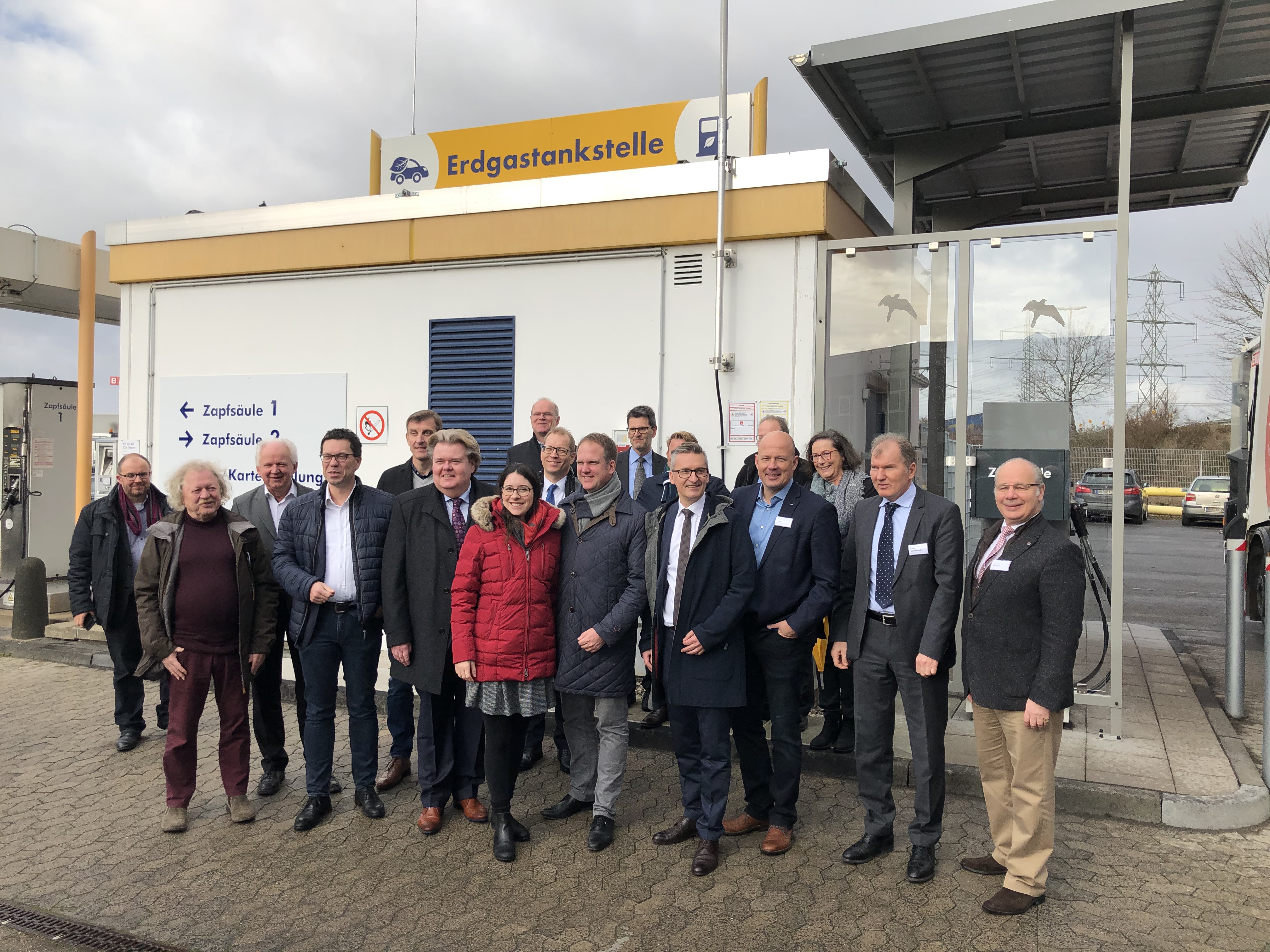 Erweiterte Biogas-Tankstelle in Hürth eingeweiht